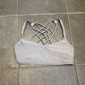 Lululemon Gray Sports Bra